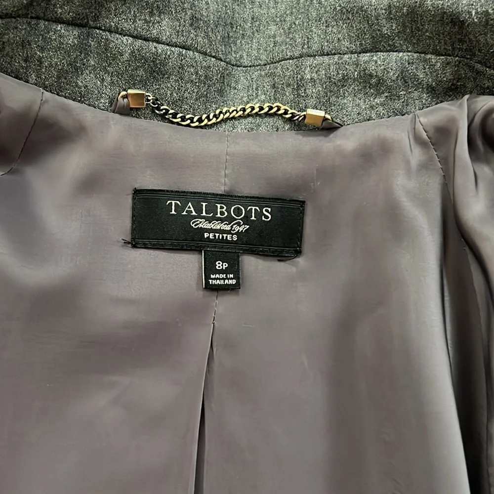 TALBOTS BLAZER size 8p - Picture 5 of 8